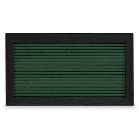 United Visual Products Sliding Door Indoor Enclosed Corkboard, 3 UV9019ACS-BLACK-FORBO